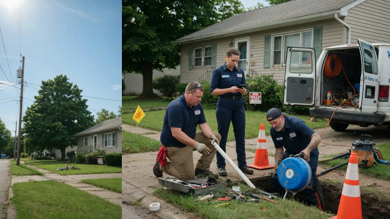 Sewer Line Repair in Rockwood, MI near me